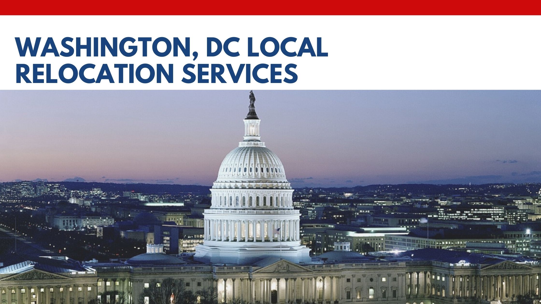 Washington, DC Local Relocation Services
